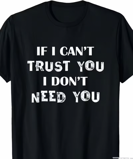 If I can’t trust