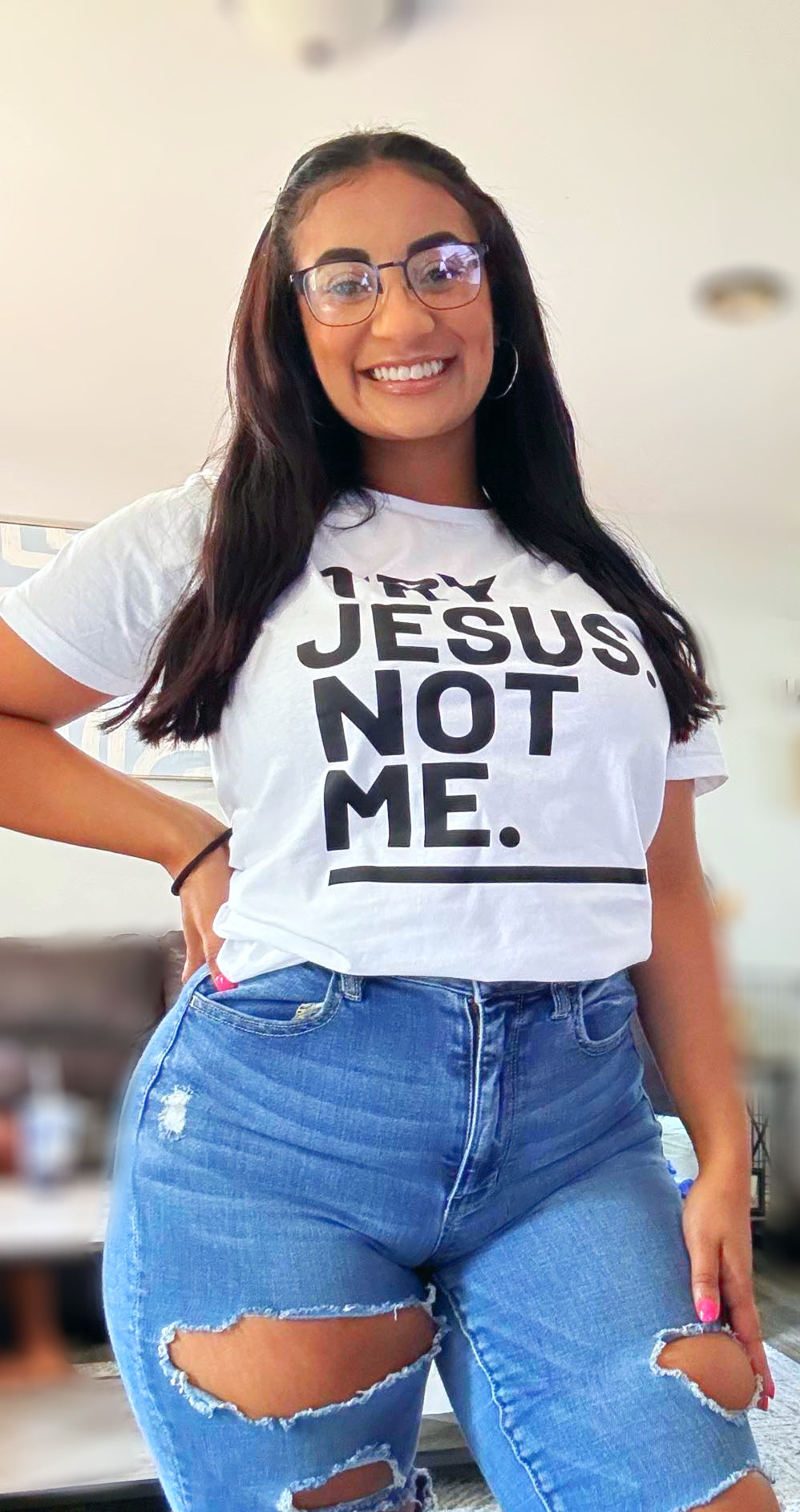 Try Jesus Not Me